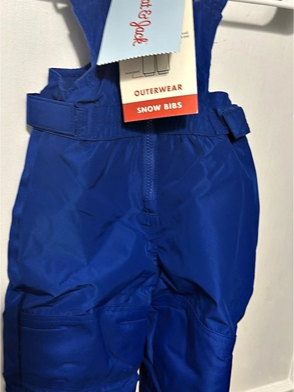 snowbibs Kids Blue Snow Bib Overalls NWT